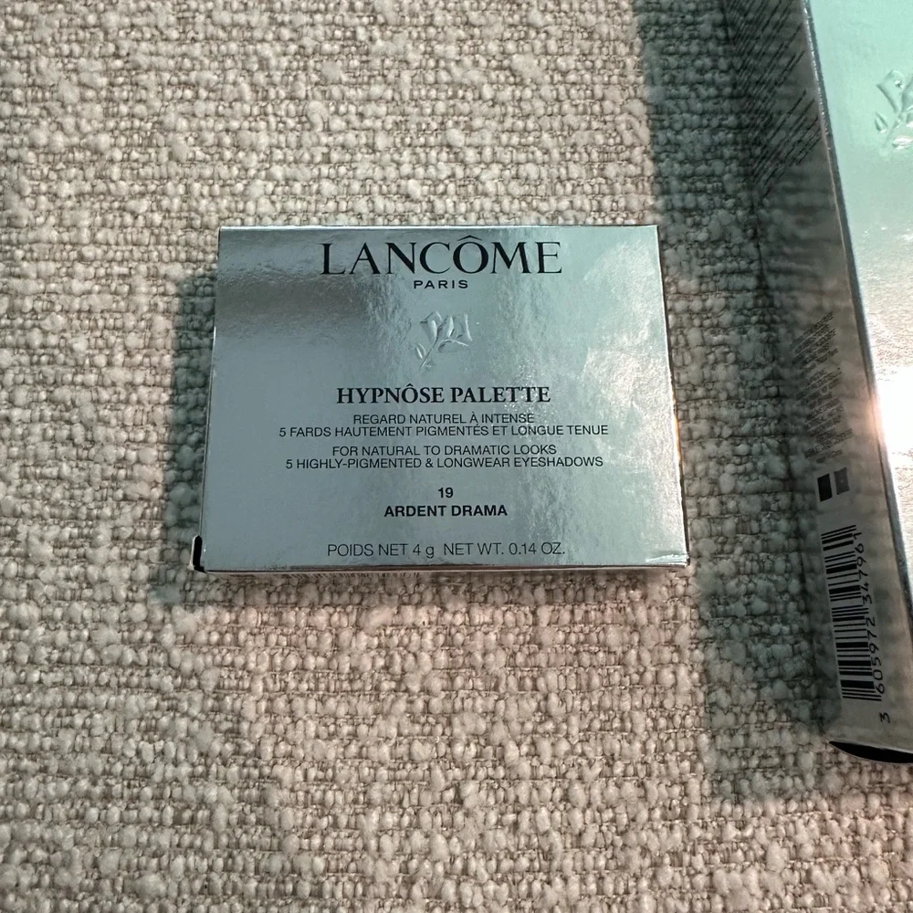 Lancôme Brush set of 3 new in packaging with free Lancôme eyeshadow palette